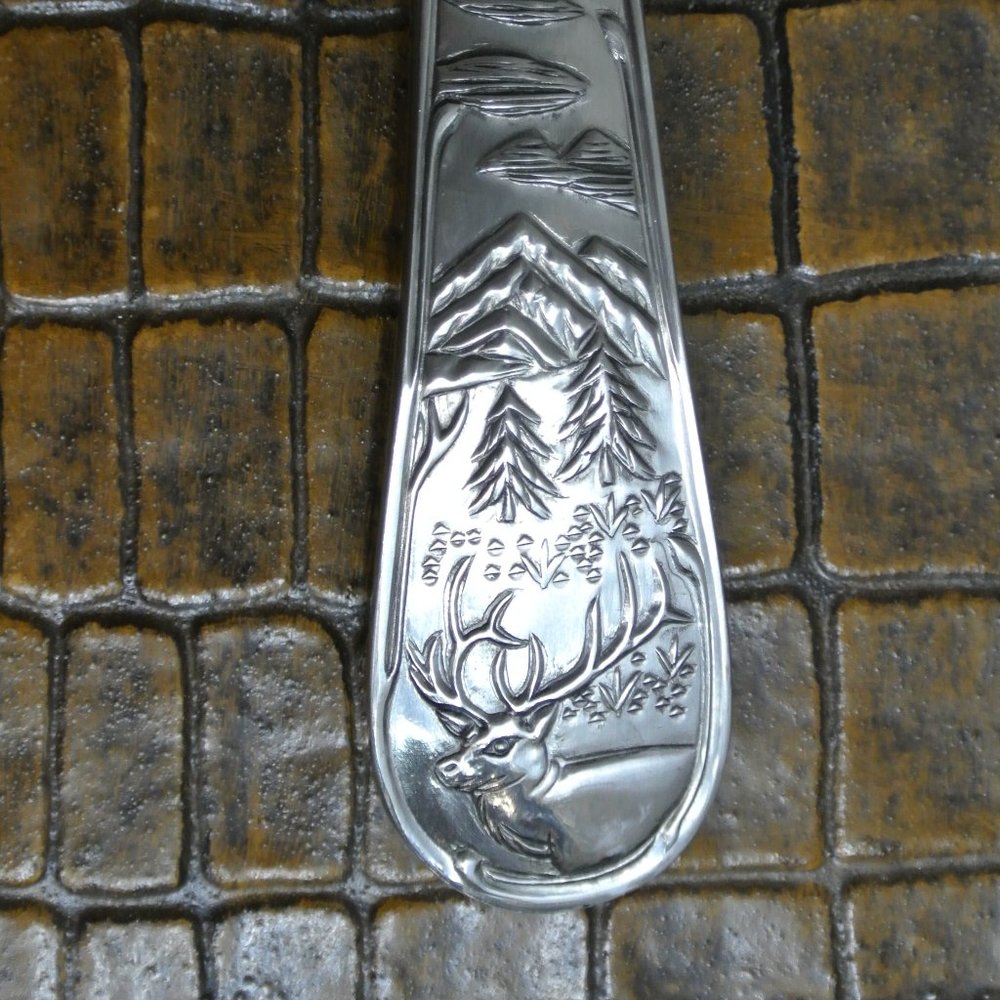 Cambridge Deer Stainless Serving Fork